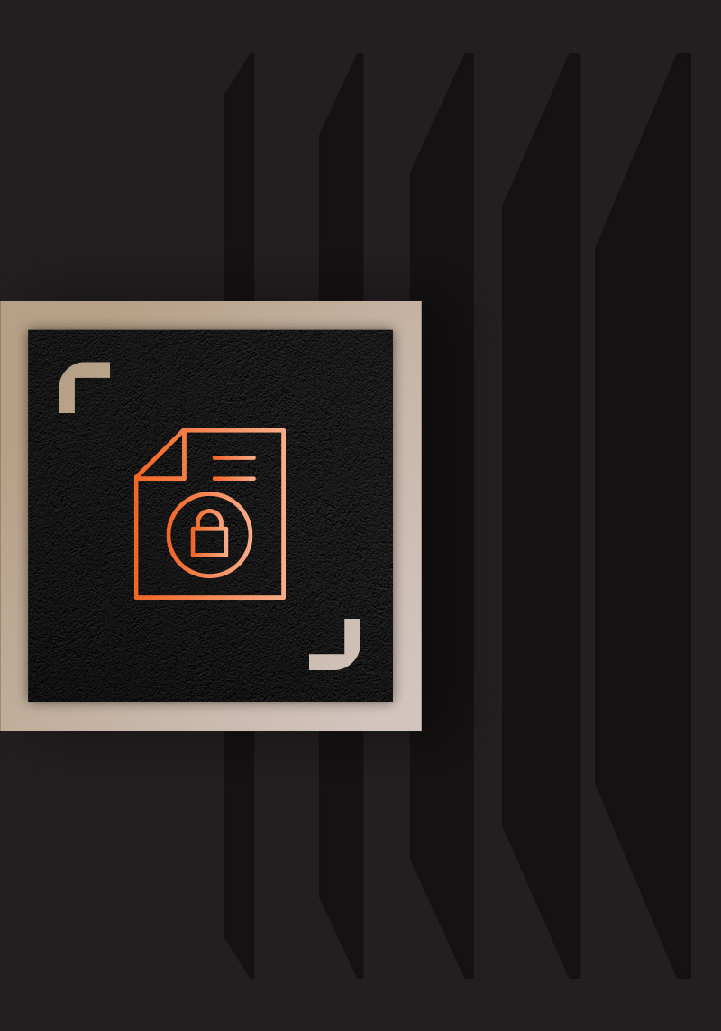 Secure reporting in an encrypted app